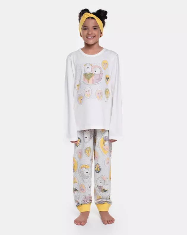 Pijama Manga Longa e Calça