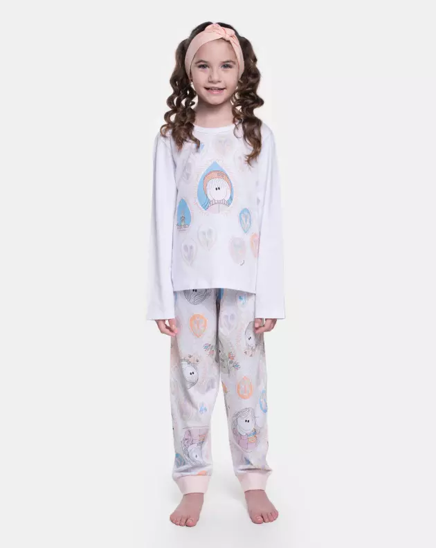 Pijama Manga Longa e Calça