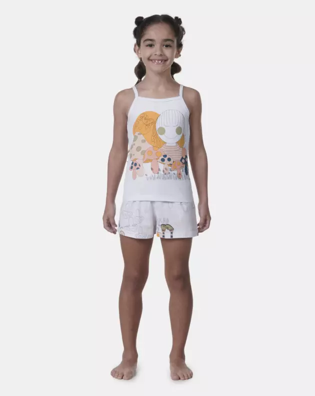Pijama alça e short    