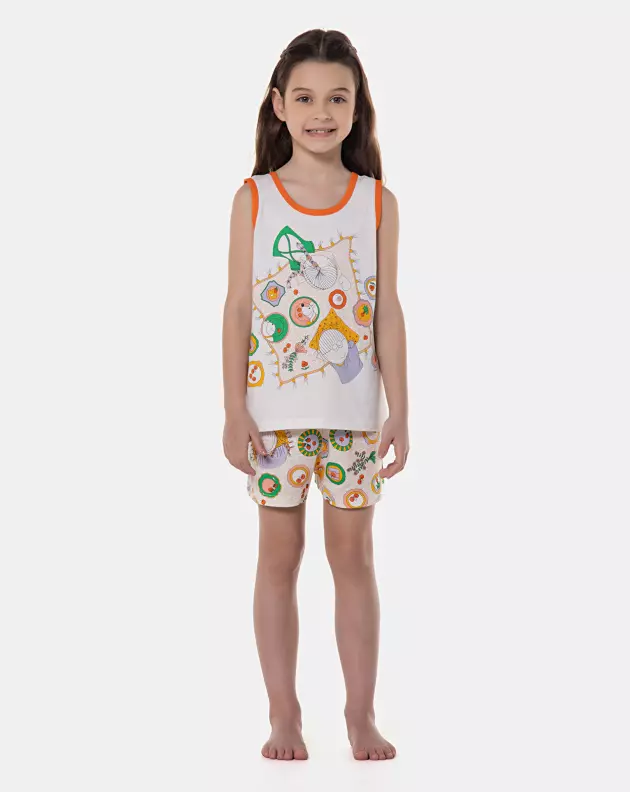 Pijama regata e short     