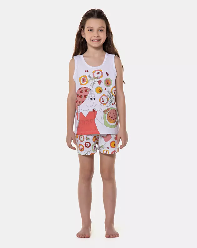 Pijama regata e short   