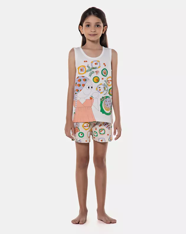 Pijama regata e short     