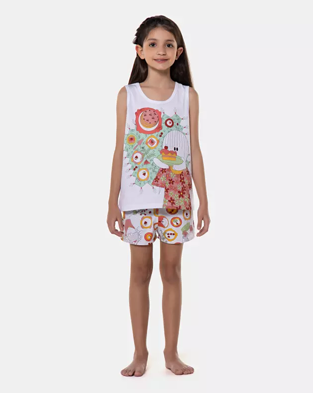 Pijama regata e short