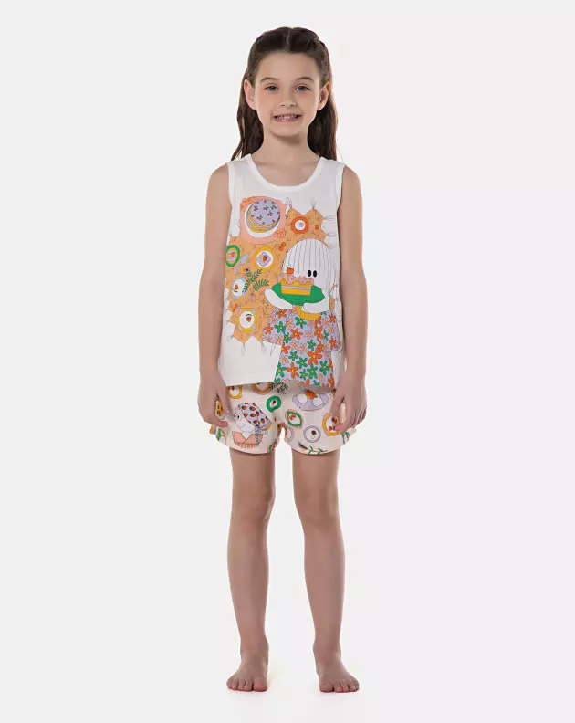 Pijama regata e short