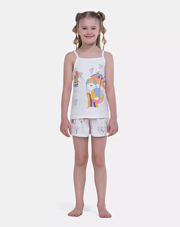 Pijama Alça e Short