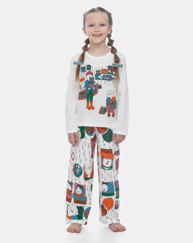 Pijama Manga Longa e Calça