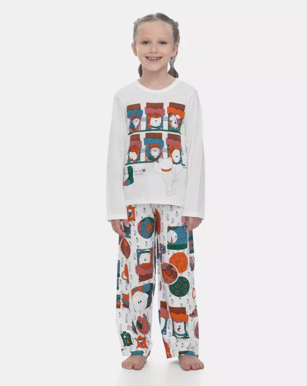 Pijama Manga Longa e Calça