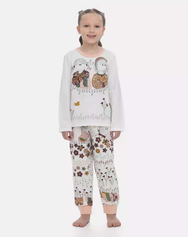 Pijama Manga Longa e Calça