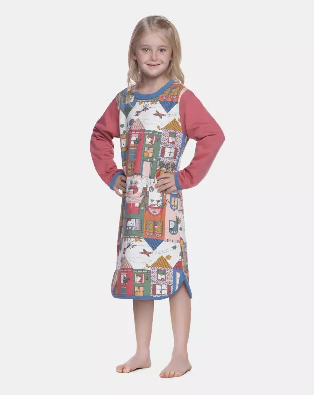 Camisão manga longa      