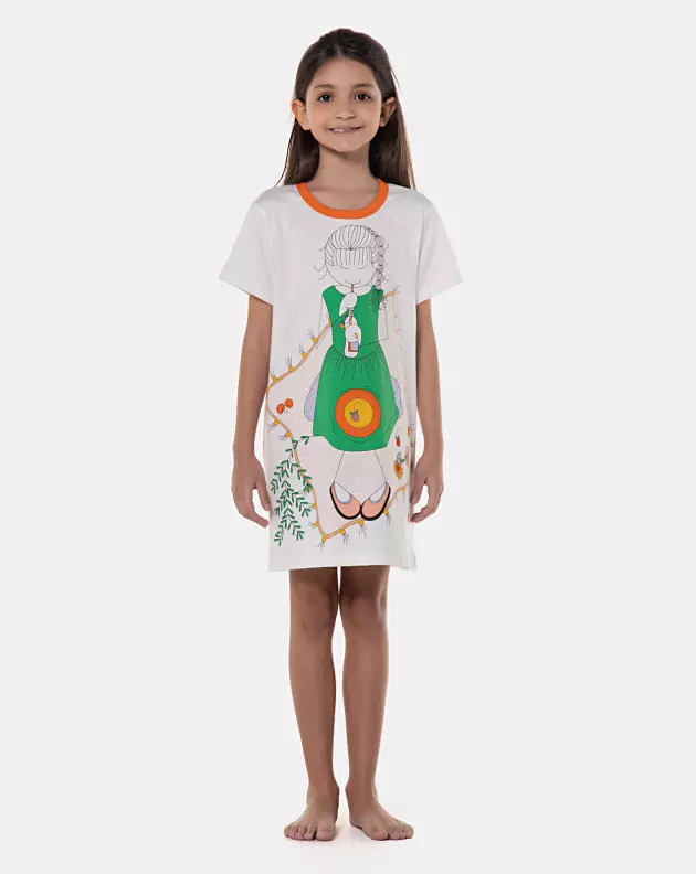 Camisão manga curta              