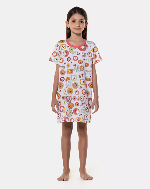 Camisão manga curta 