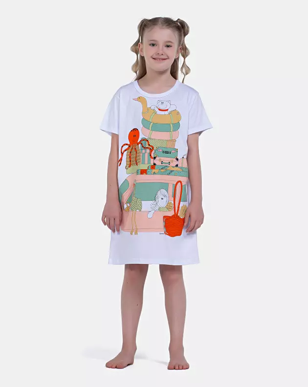 Camisão Manga Curta