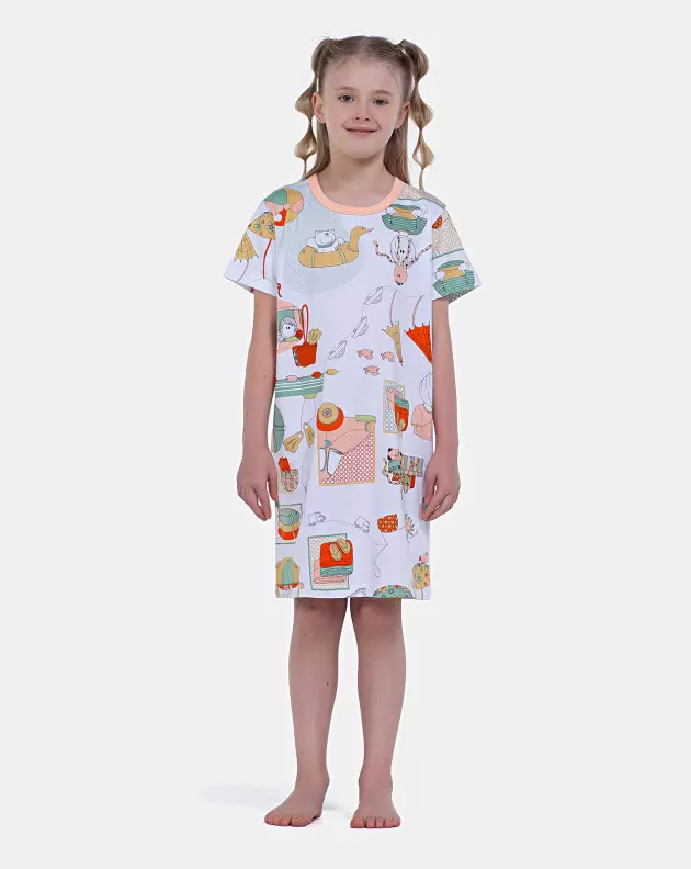 Camisão Manga Curta