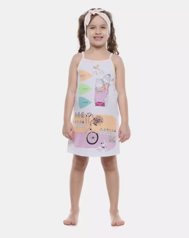 Camisola Feminina Kids Alça
