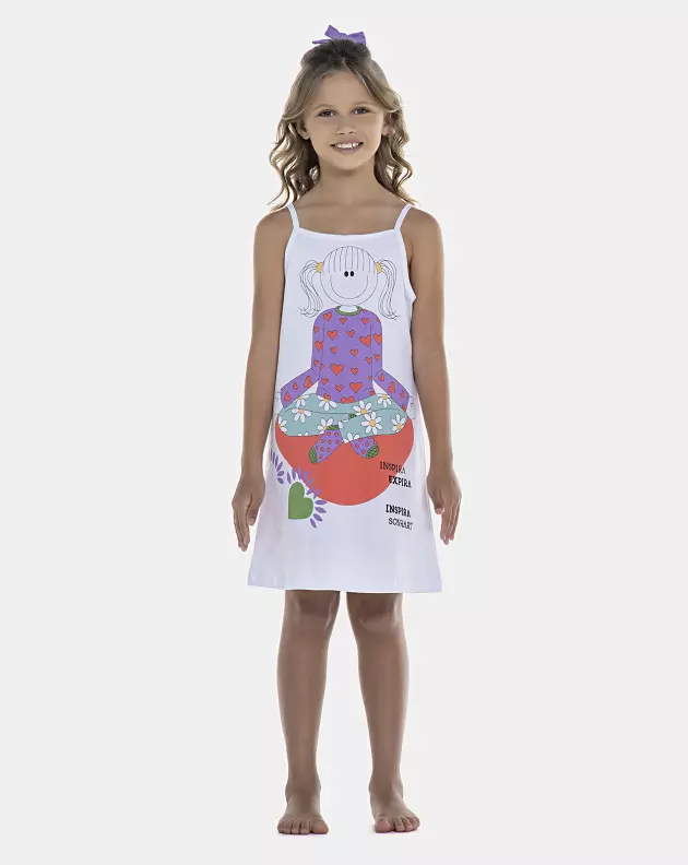Camisola Feminina Kids Alça