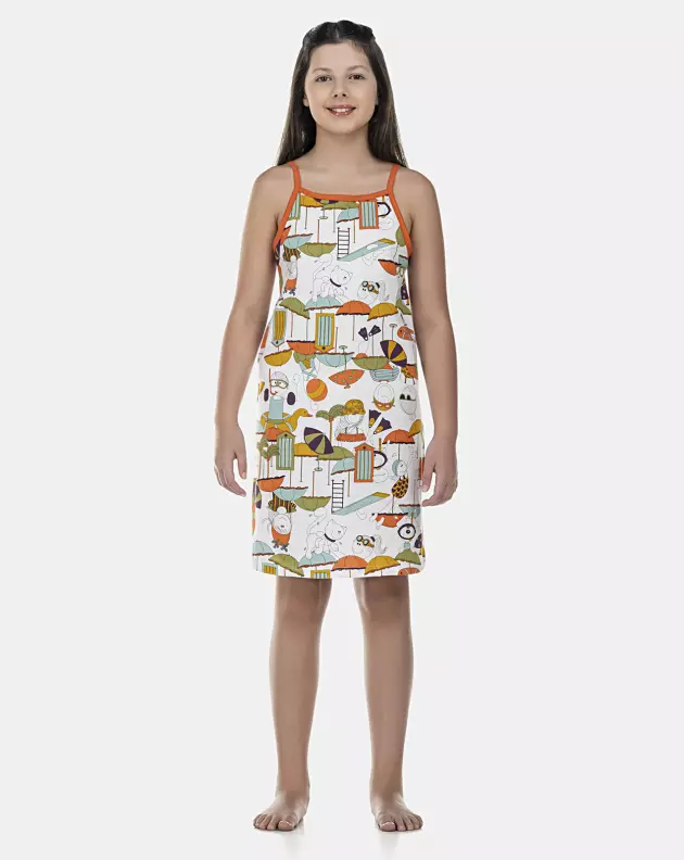 Camisola Feminina Kids Alça