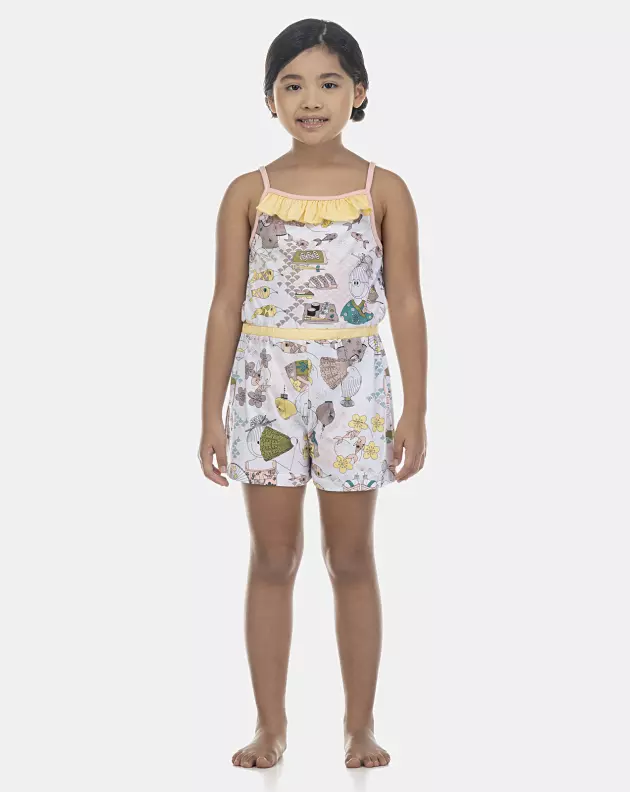 Macacão Feminino Kids Alça