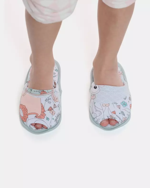Pantufa com abertura infantil - 5 a 12 anos