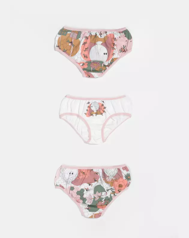 Kit Calcinha Feminino Kids