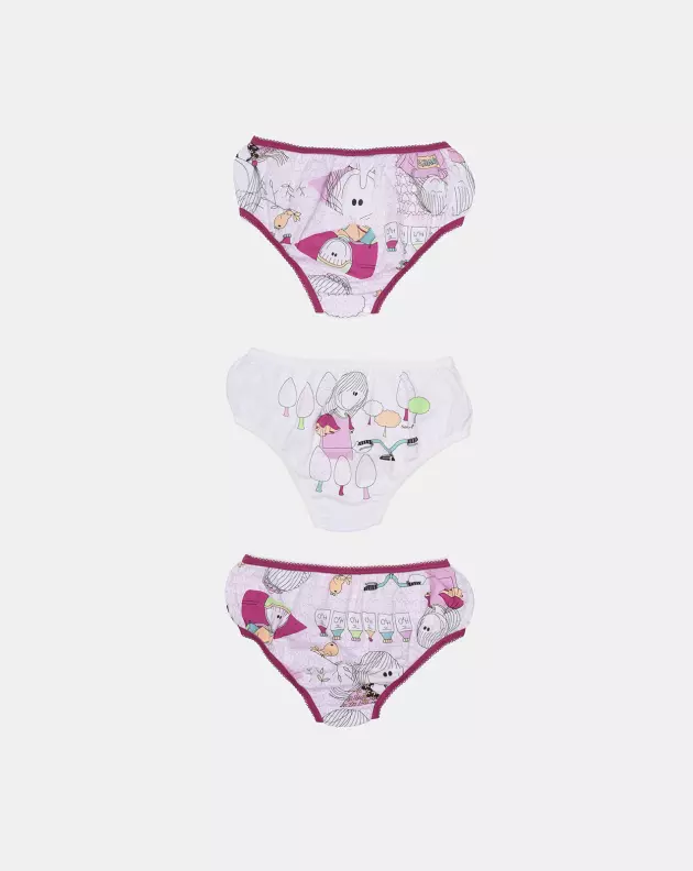 Kit Calcinha Feminino Kids
