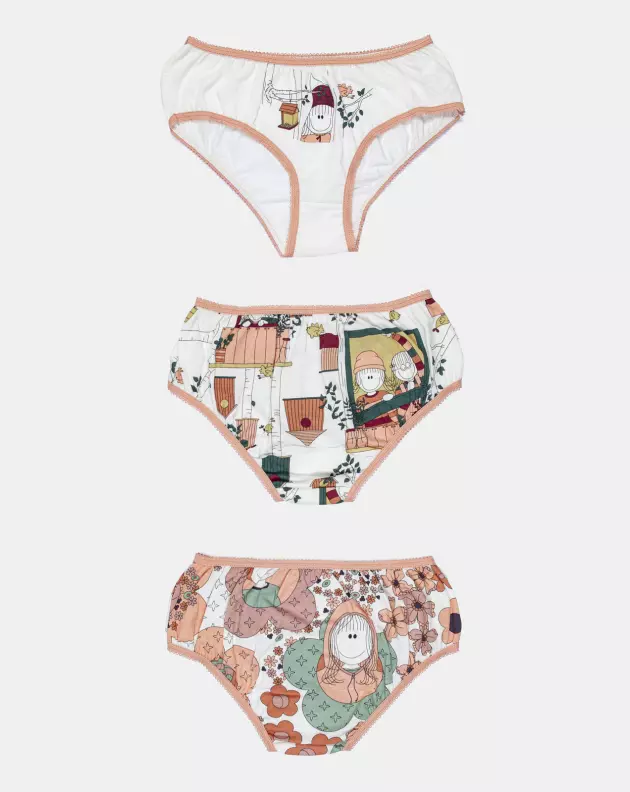 Kit Calcinha Feminina Kids