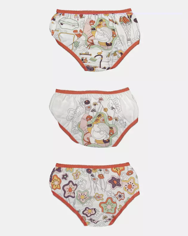 Kit Calcinha Feminino Kids