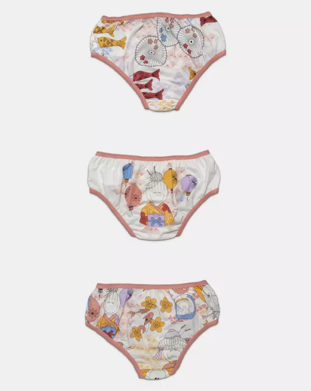 Kit Calcinha Kids