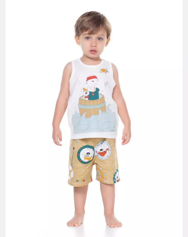 PIJAMA REGATA E BERMUDA