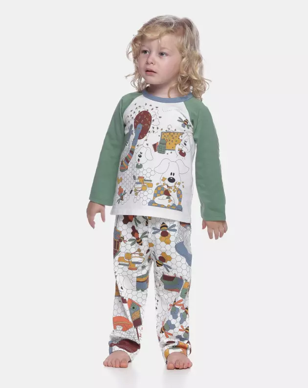 Conjunto Masculino Baby Manga Longa e Calça 