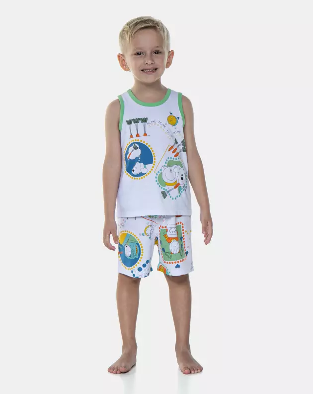 Pijama Regata e Bermuda