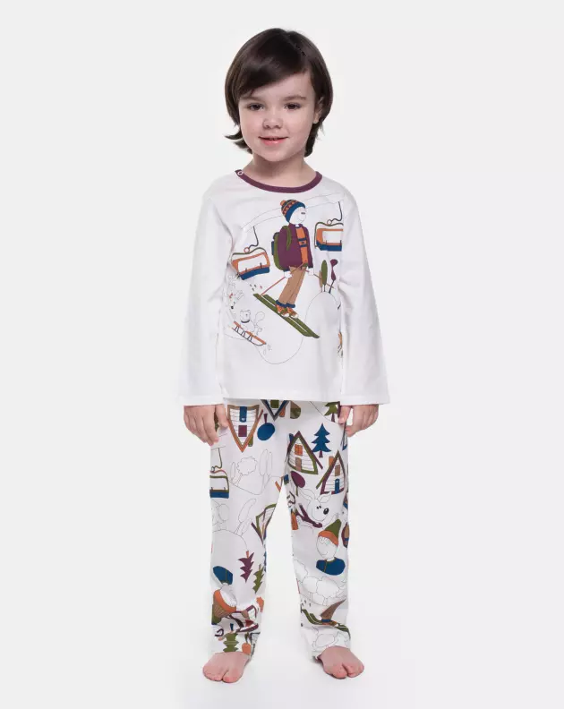 Pijama Manga Longa e Calça