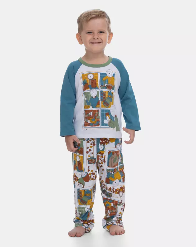 Pijama Manga Longa e Calça
