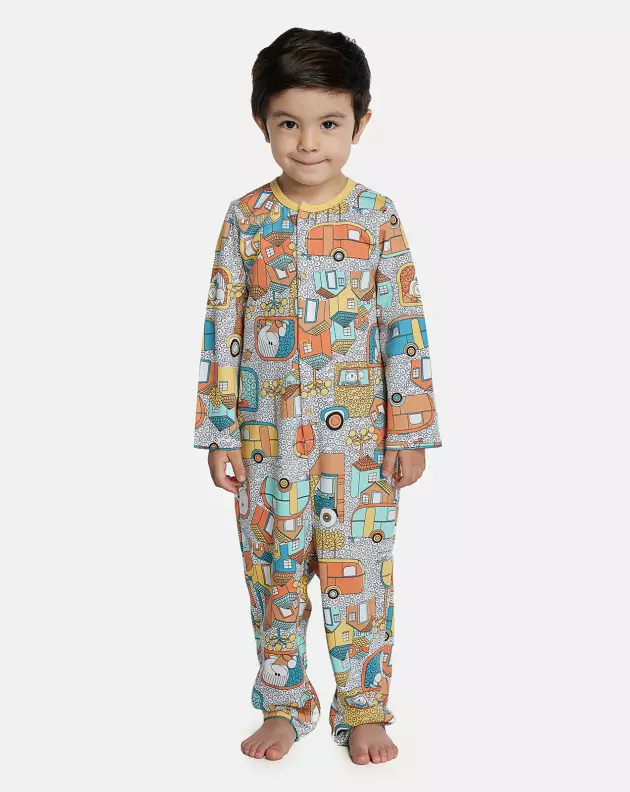 Macacão Masculino Baby Manga Longa Moletinho