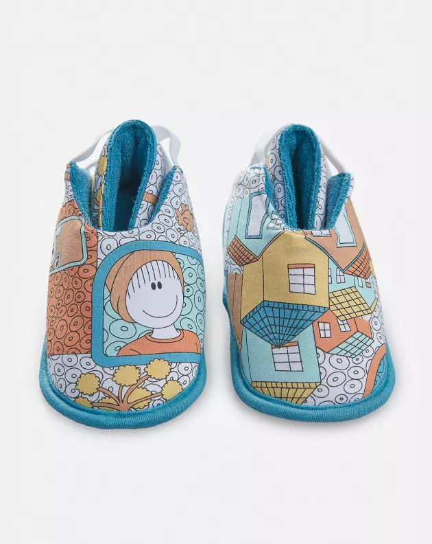 Pantufa Masculina Baby Fechada Com Elástico