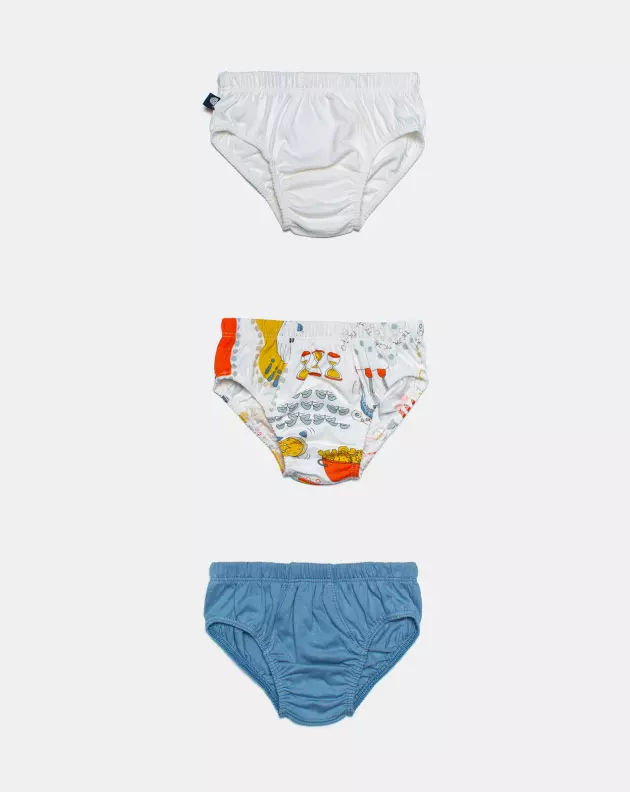 sonhart Kit cueca Infantil 3 peças