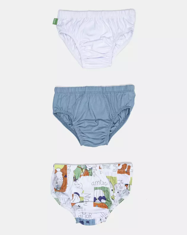 Kit Cueca Masculino Baby