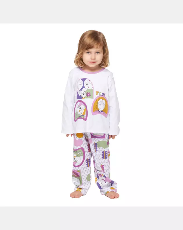 Pijama manga longa e calça
