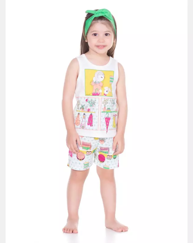 Pijama regata e short