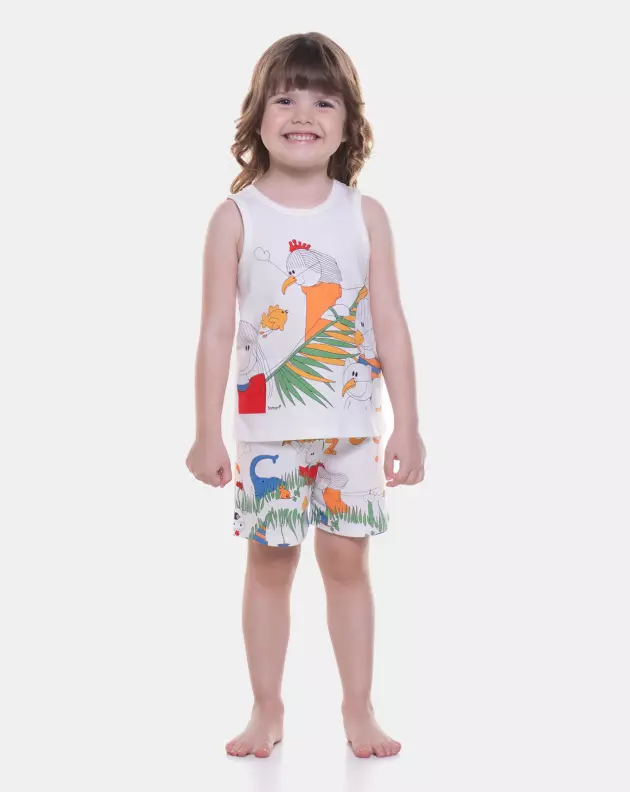Pijama regata e short