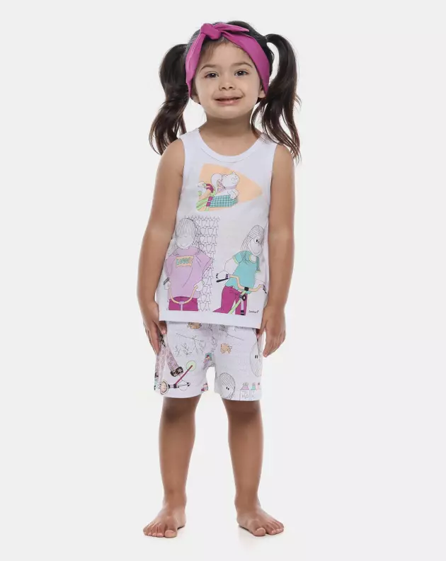 Pijama Regata e Short