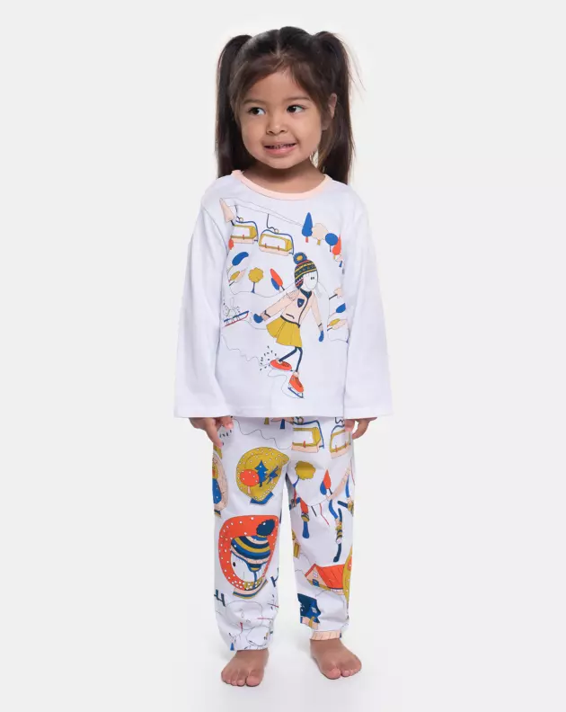 Pijama Manga Longa e Calça
