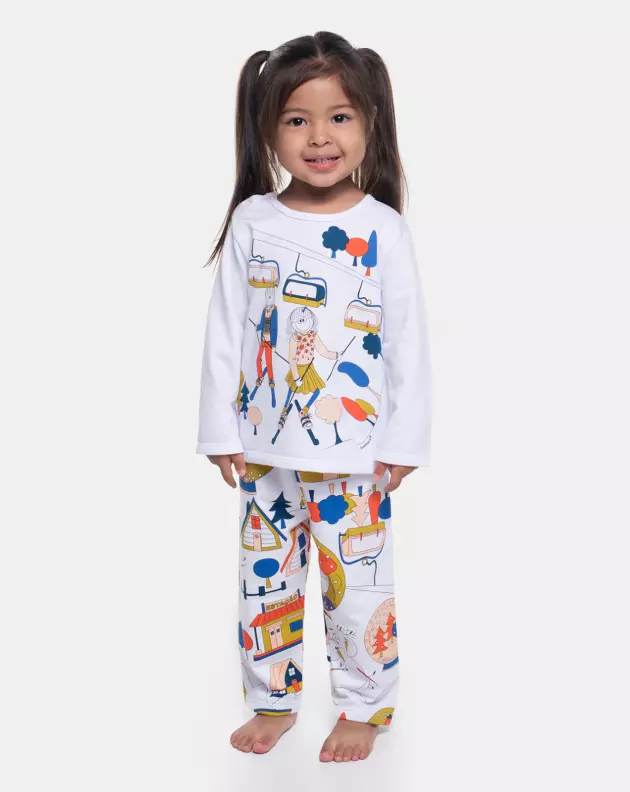 Pijama Manga Longa e Calça