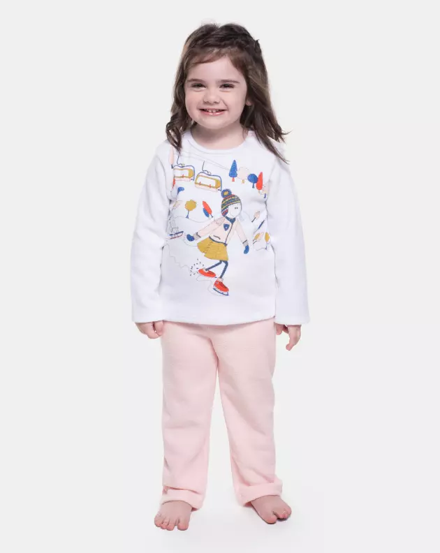 Pijama Manga Longa e Calça