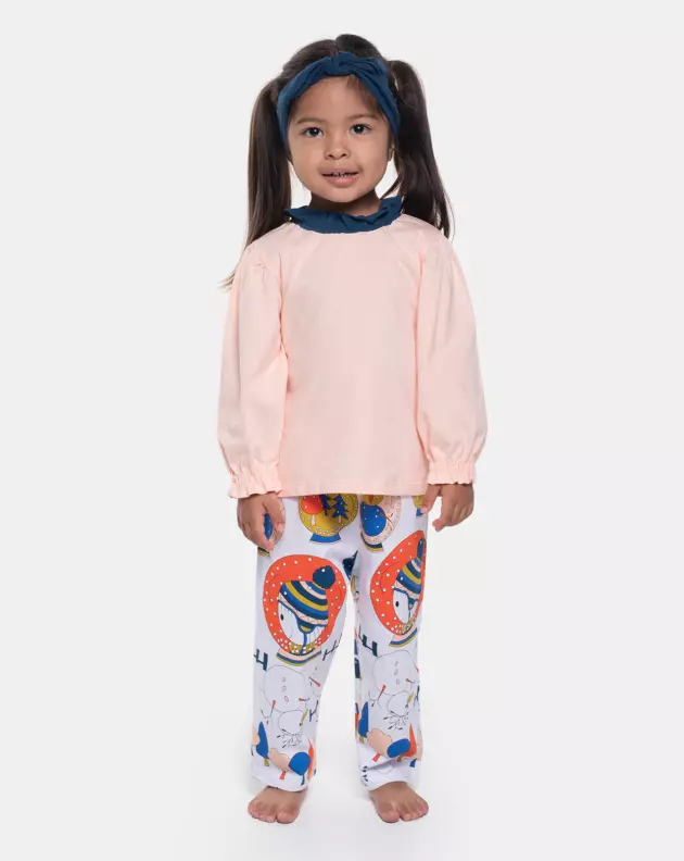Homewear Manga Longa e Calça