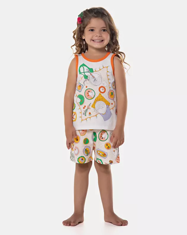 Pijama regata e short