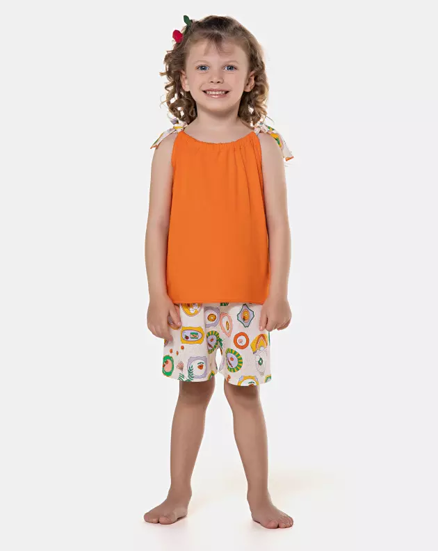 Pijama alça e short      