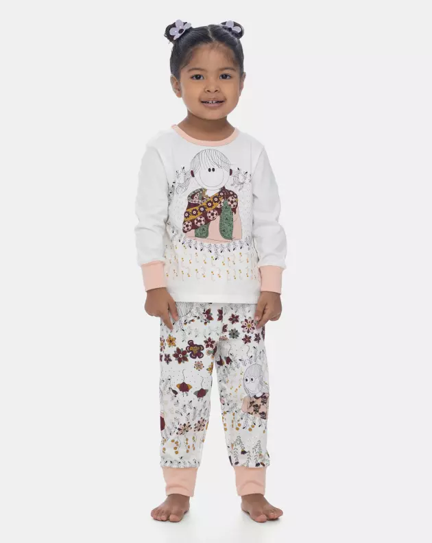 Pijama Manga Longa e Calça