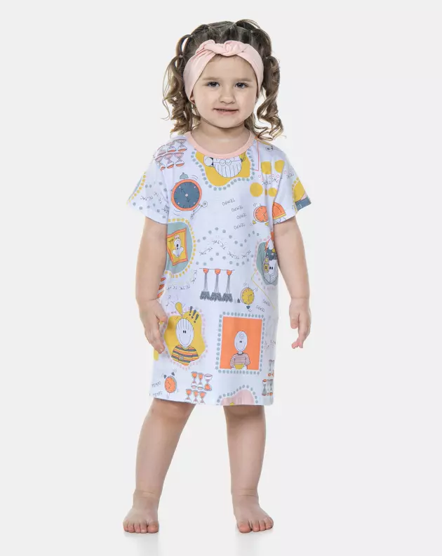 Camisão Manga Curta