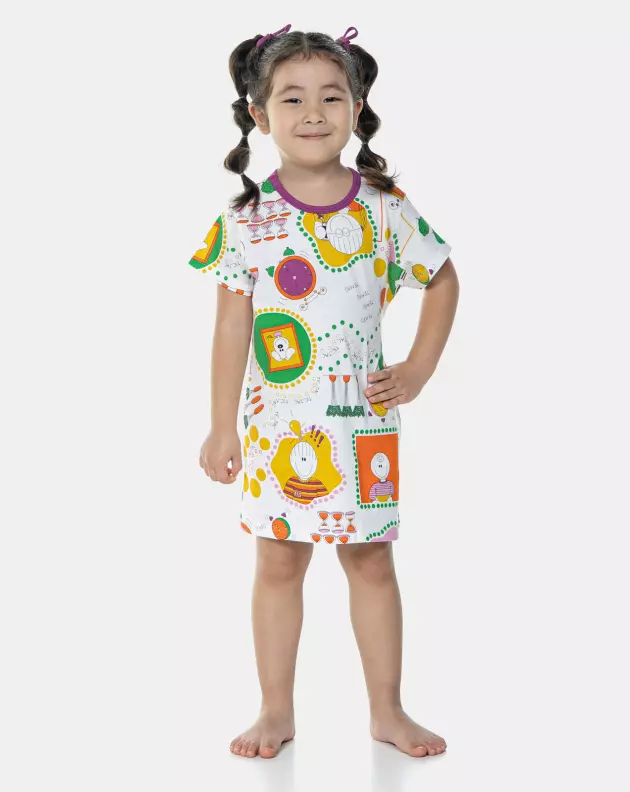 Camisão Manga Curta