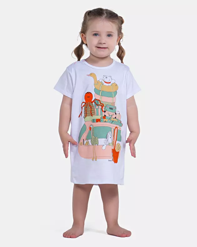 Camisão Manga Curta